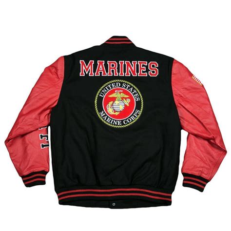 Varsity Us Marines Jacket Military Republic