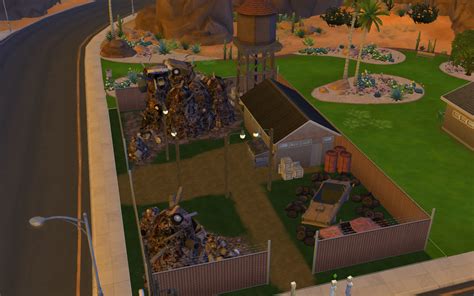 Mod The Sims Junkyard Set Ts3 Conversion