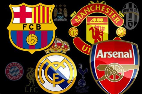 Which 100 chief executive is most admired? Europe's richest football clubs REVEALED: Does YOUR side ...