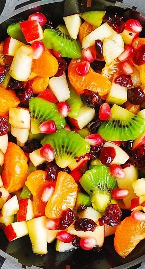 Fruit Salad Ideas For Thanksgiving Autumn Fruit Salad With Cinnamon