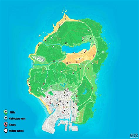 Gta 5 Online Car Locations Map Maping Resources