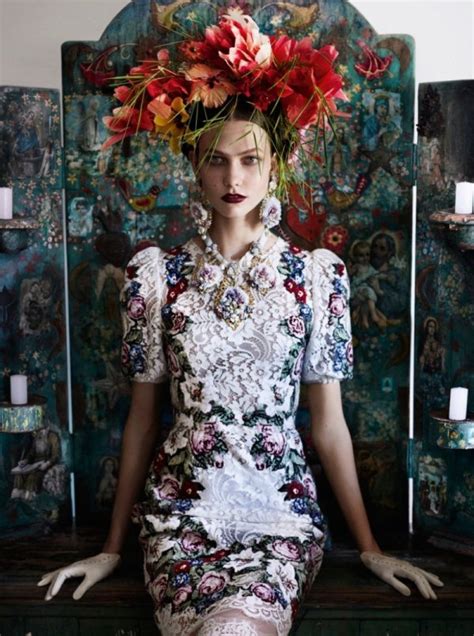 Karlie Kloss For Vogue By Mario Testino