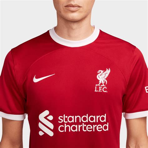 Nike Liverpool Fc 202324 Stadium Home Dri Fit Soccer Jersey Gym Red