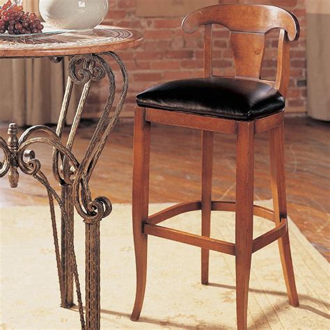 Tuscan Bar Stool With Walnut Finish Frontgate