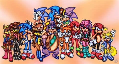 Archie Sonic Freedom Fighters By Jayfoxfire