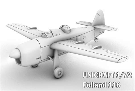 Unicraft Models 172 Folland Fo116