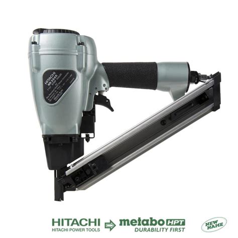 You can rent a nail gun from home improvement stores across the united states and canada. Shop Hitachi Roundhead Metal-Connecting Pneumatic Nailer ...