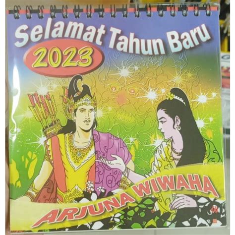 Jual Kalender Bali Meja Duduk Tahun 2023 Edisi Bangbang Gede Rawi