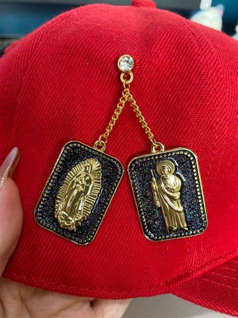 San Judas And Virgen De Guadalupe Hat Pin 4660235520