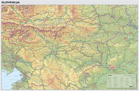 Karta evrope sa drzavama | karta karta evrope evropa mapa 2020. Zemljopisna Karta Slovenije | Karta