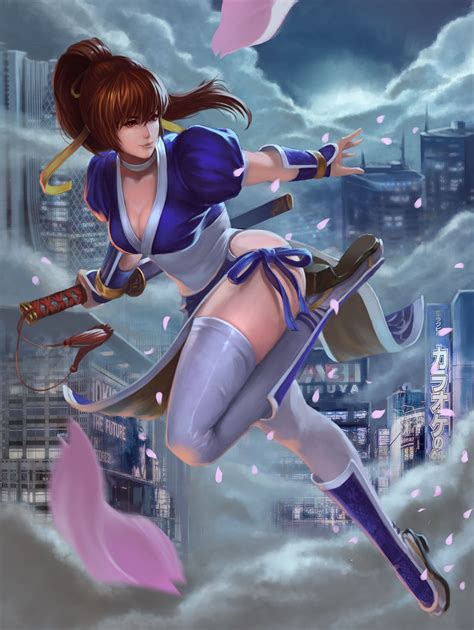 Dead Or Alive Kasumi Concept Art Characters Artist Names Anime