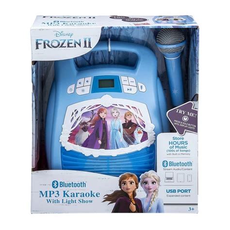 Disney Frozen 2 Mp3 Karaoke Light Show With Microphone Disney Frozen