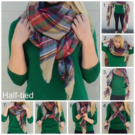 How To Wear A Blanket Scarf 21 Ways Yes Really Life With Mar