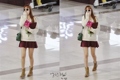 Snsd Jessica Airport Fashion Official Korean Fashion