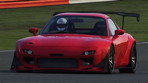 FEED AFFLUX GT3 RX7 Silverstone GP Hot Laps Assetto Corsa YouTube