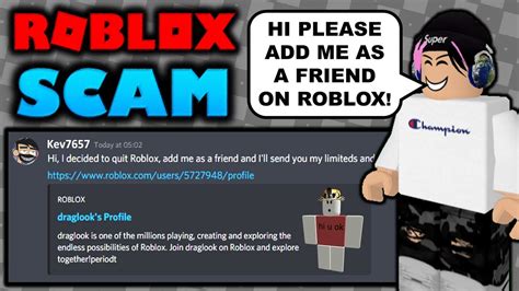 This Roblox Link Looks Real BUT IT S FAKE Don T Click It YouTube