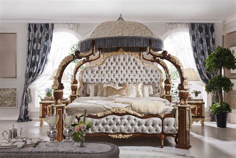 Effortlessly stylish in form, our furniture sets will complement your calm oasis perfectly. Italian / French Rococo Luxury Bedroom Furniture , Dubai ...