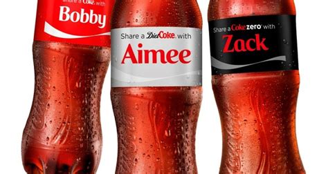 Coca Cola ‘share A Coke Campaign Returns