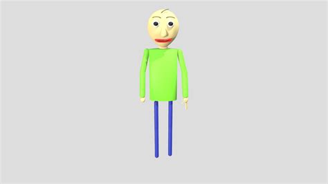 Baldi Download Free 3d Model By Bradsrock2 4900e3b Sketchfab