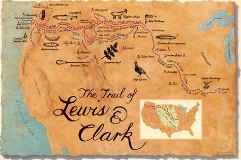 Lewis And Clark Kids Discover Lewis And Clark Map Lewis And Clark