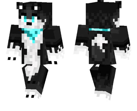Black And White Cat Minecraft Pe Skins