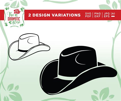 Cowboy Hat Svg Hat Svg Country Western Svg Shirt Design Etsy Canada