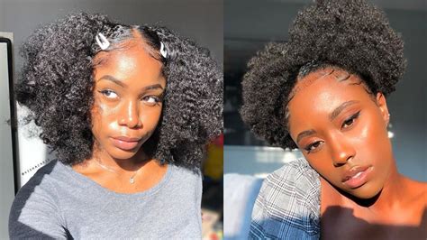 The coilier or kinkier the one of the easiest and quickest protective style for 4c hair naturals, this hairstyle incorporates the action of rolling, tucking and usually pinning hair into. Black Natural Hair Styles On Youtube : Rubberband ...