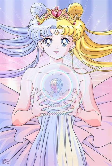 Pin By Gaby San On Princess Serenity Chibiusa Neo Queen Serenity Sailor Moon Wallpaper Sailor