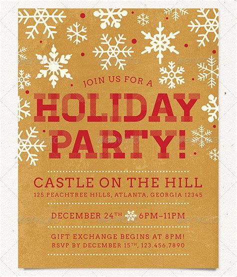 Maybe you would like to learn more about one of these? 27+ Holiday Party Flyer Templates - PSD | Free & Premium ...