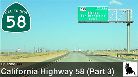 California Highway 58 Part 3 Mojave Desert To Barstow Youtube