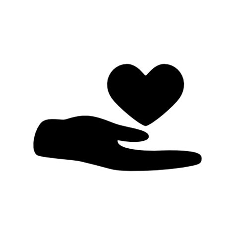 Computer Icons Heart Hand Holding Hands Png Download 512512 Free