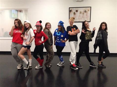 Freestyle Dance Academy Girls Hip Hop Halloween Freestyle Dance