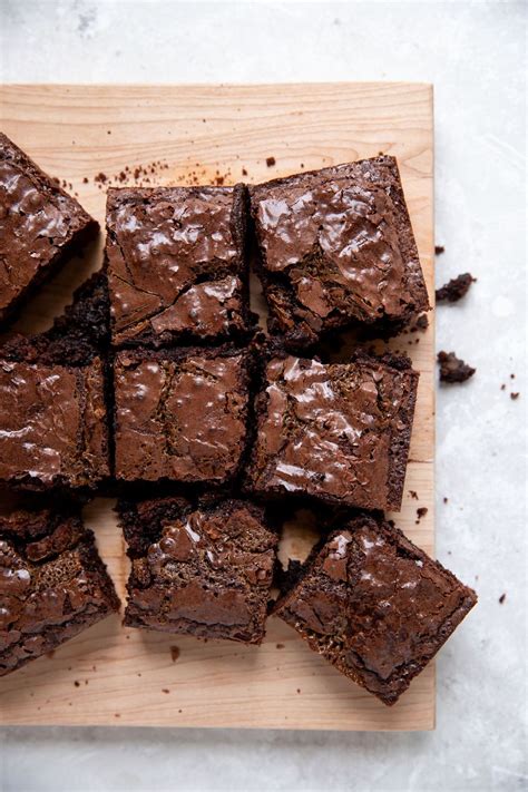 Super Chewy Double Chocolate Fudge Brownies Swirled With The Most