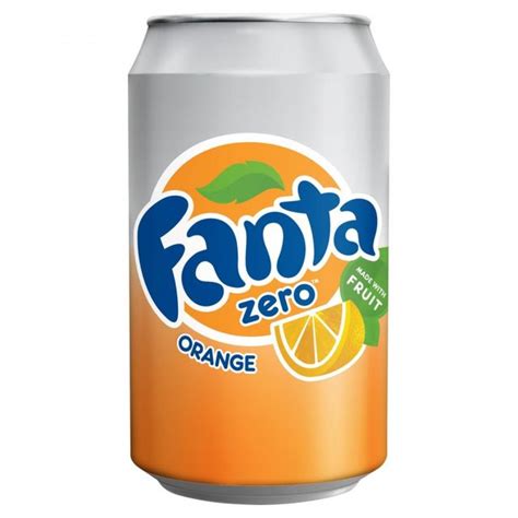 Fanta Zero Orange 330ml Approved Food