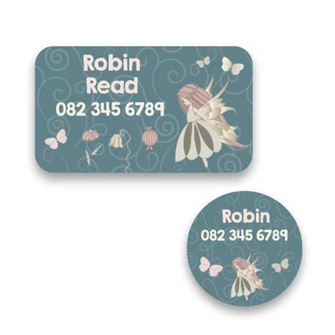 Fairies Butterflies Iron On Labels The Ink Room