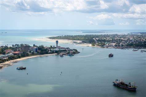 premium photo aerial view of dar es salaam capital of tanzania in africa