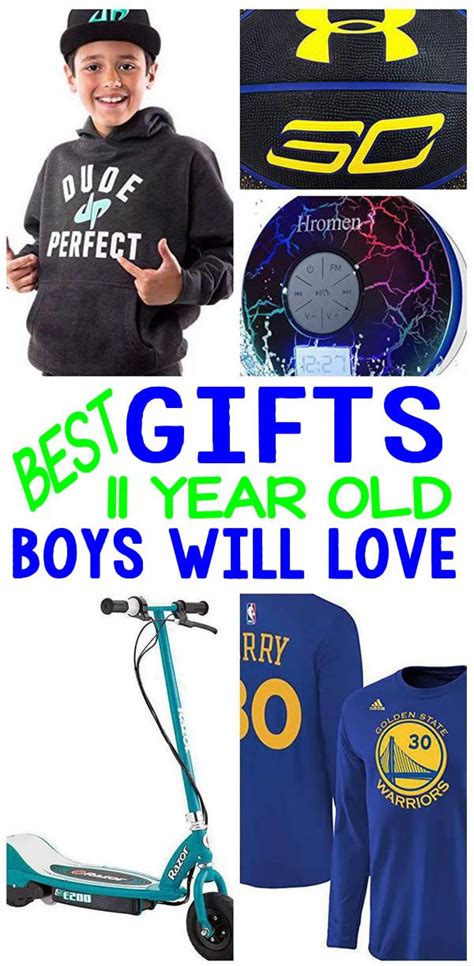 SURPRISE...Best gifts 11 year old boys will love! Coolest gift ideas