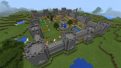 Minecraft Beta Castle