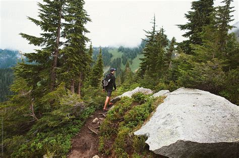 Man Hiking In The North Cascades Of Washington By Stocksy Contributor