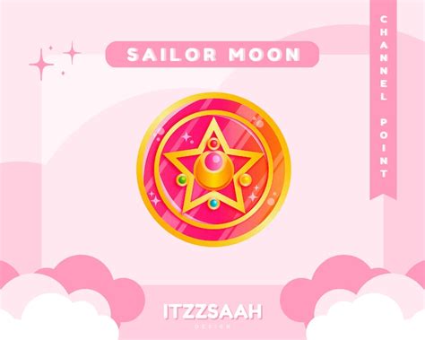 Sailor Moon Emote Channel Point Streamer Discord Pastel Cute