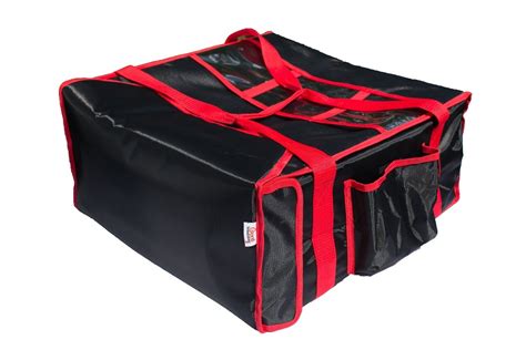 Viki pizza (540g, 800g) smotanový základ, 1x cherry rajčiny, 1x pikantná saláma, 1x šunka, 1x niva bruno pizza (600g, 910g) smotanový základ, 1x hranolky, 1x kuracie mäso, 1x slanina, 1x základ. Geanta pizza T4M Light- 40 CM - Genti Termoizolante