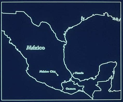 Location Map Of Sistema Huautla In The State Of Oaxaca México