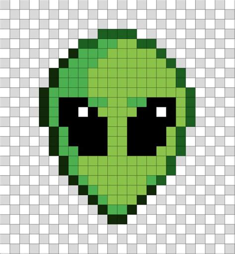 Alien Pixel Art Easy Pixel Art Pixel Art Pixel Art Grid