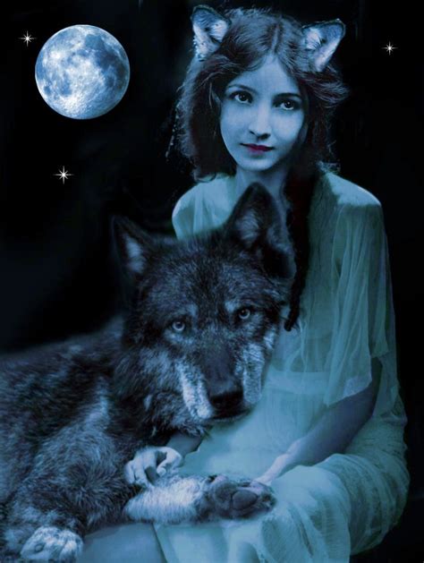 lilian wolf woman by mystical mayhem wolves and women wolf love beautiful wolves