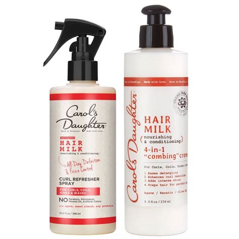 Buy Carols Daughter Hair Milk Refresher Spray And 4 In 1 Combing Creme