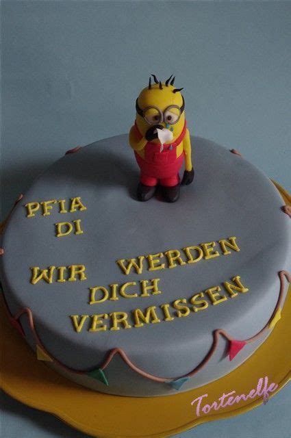 Check spelling or type a new query. Zum Abschied- Minion | Abschiedskuchen, Abschiedstorte ...