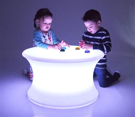 Tickit Sensory Mood Light Table Lets Your Kids Learn And Play Pep Up Home