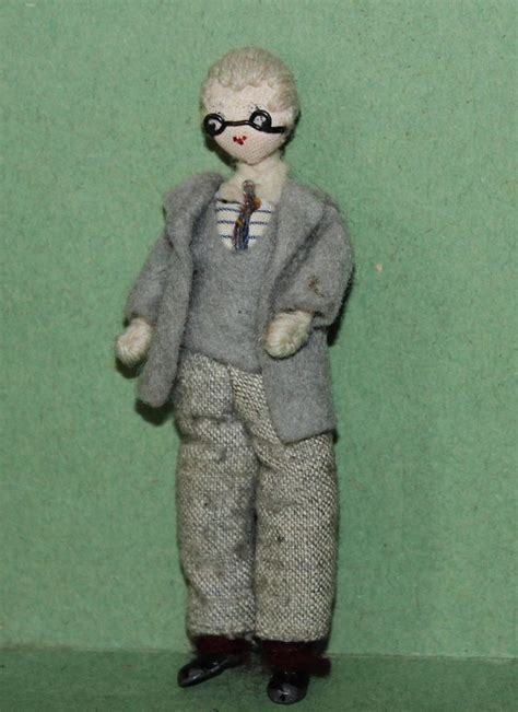 Vintage Dolls House Grecon The Grandfather Vintage Dolls Doll