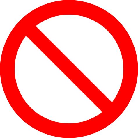 Prohibition in the united states sign illustration, swimming prohibited, swimming pool, logo, sports png. No Symbol Prohibition Sign - Free vector graphic on Pixabay