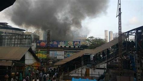 Fire Breaks Out At Mm Mithaiwala Outside Malad Station